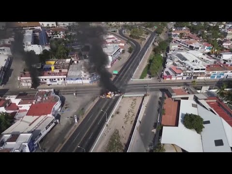 American tourists in Mexico express concern following violence over killing of cartel leader