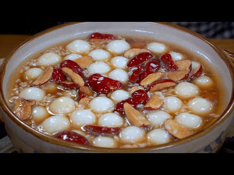 天冷要多吃山药，那试试这个酒酿丸子做法，吃完全身暖洋洋的，一身都通透#like #cooking #food