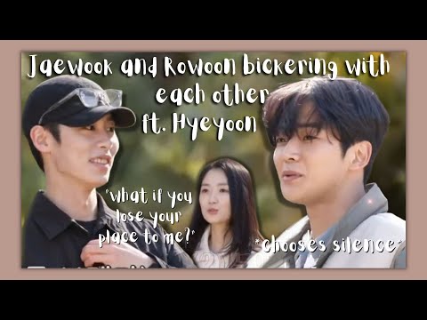 jaewook and rowoon bickering with each other like a married couple (ft. hyeyoon)