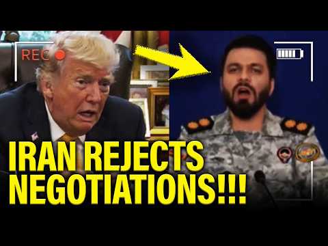 Trump PANICS as Iran Says NO NEGOTIATIONS!!!