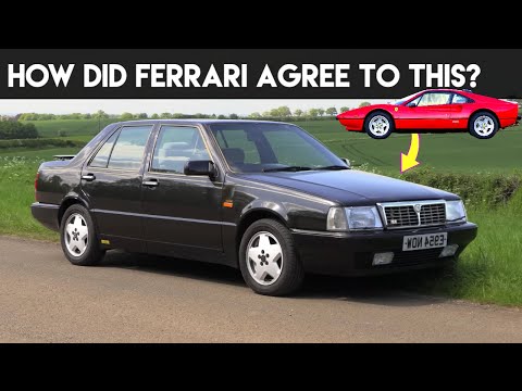 The Ferrari V8 Engined Thema 8.32 Is Italy’s Craziest Car! Lancia 8.32