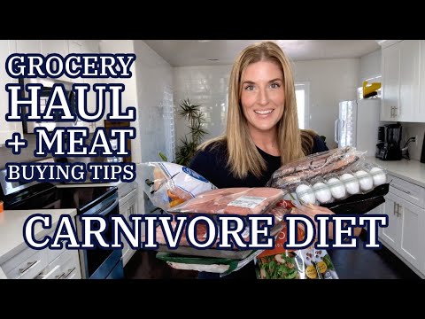 Carnivore Grocery Haul + Tips for picking out meat