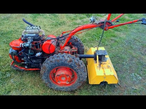 Comparing the performance of the cultivator and cutter motoblock MTZ Belarus 09