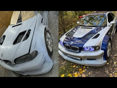 I spent 2 years building my dream car BMW M3 gtr from NFS Most Wanted