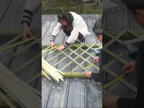 Make a fence with bamboo~【Water Dweller】