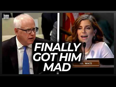 Watch Tim Walz Lose His Cool as Republican Goes Off Script to Ask This