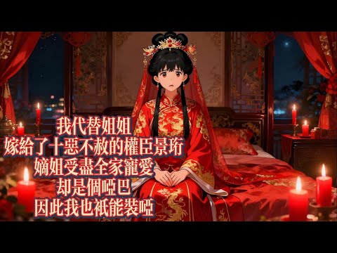 我替嫡姐穿上了嫁衣，嫁的是京中人人忌憚的權臣景珩，傳聞裏他手段狠戾，連克兩任妻子｜恐怖動漫｜懸疑動漫｜虐心動漫