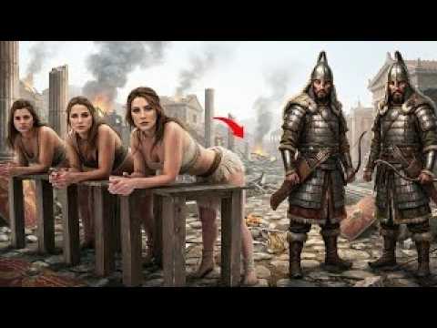 The Most Brutal Punishment Used by The Huns Against the Wives of Roman Generals