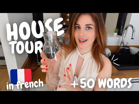Learn French with a House Tour 🏡 | For Beginners & Advanced Learners