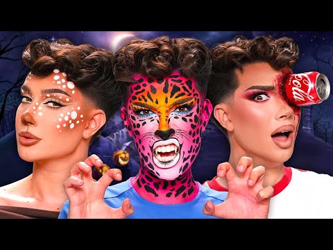 RECREATING CRAZY HALLOWEEN MAKEUP LOOKS!