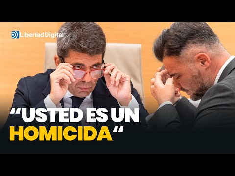 El interrogatorio completo de Rufián contra Mazón: "Usted es un homicida"