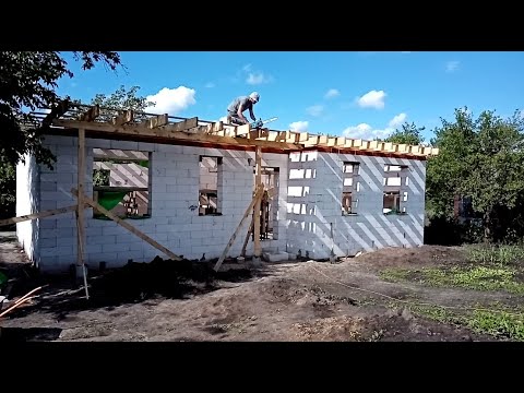 5. Joist  / Деревянное перекрытие. Мауэрлат. Крыльцо.