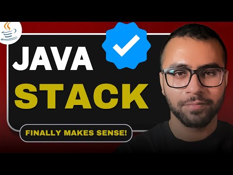 Java Stack Tutorial That Actually Makes Sense! 🔥 Never Be Confused Again