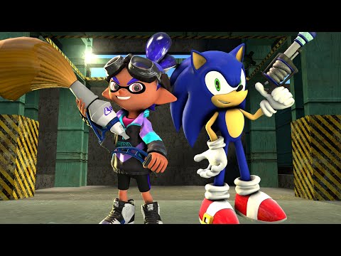 Sonic In Splatoon Part 2 [GMOD]