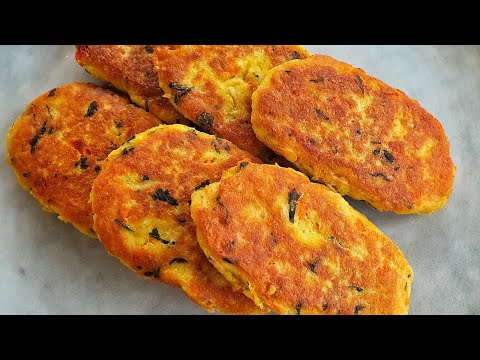 Crispy Chicken & Potato Fritters | How to make chicken fritters | Fritters recipe