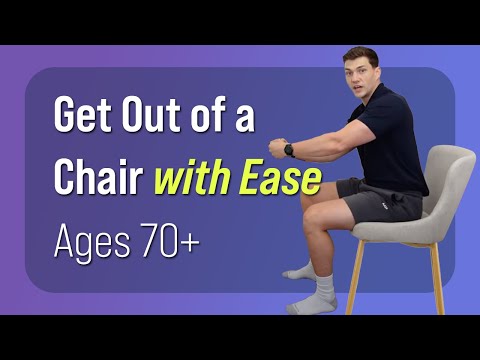 How to Easily Get Out of a Chair (Ages 70+)
