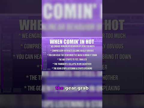 Pushing Too Hard Backfires #AudioTruth #MixingLessons