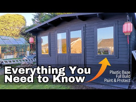 Dunster House Log Cabin (FULL INSTALL GUIDE)