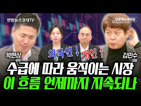 수급에 따라 움직이는 시장, 이 흐름은 언제까지 지속될까? (김민수, 박현상) | 인포맥스라이브 251216