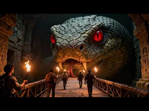 An expedition team was attacked by a thousand-year-old snake king while entering an ancient tomb.