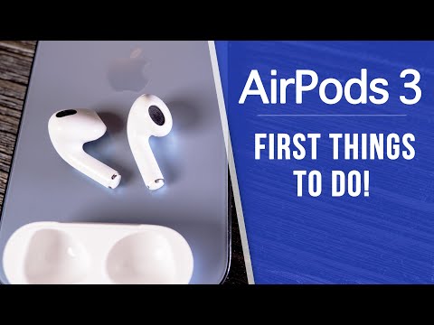 AirPods 3 - First 12 Things To Do!