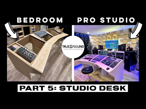 Step By Step: From Bedroom To Pro Studio - Part 5: DIY Studio Desk