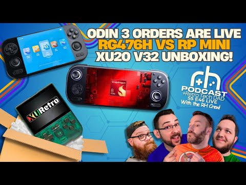 AYN Odin 3 vs KONKR Pocket Fit, NEW RG476H & XU20 V32 Unboxing!