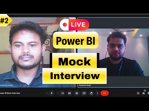 Live Data Analyst Mock Interview | Power BI | 2 Yr Experience | EP 2