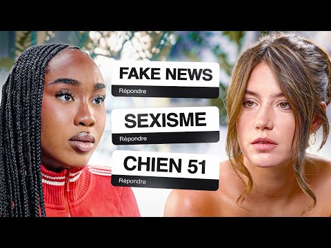 Rumors, AI, social networks: a date with Adèle Exarchopoulos.