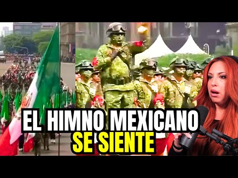 El HIMNO DE MÉXICO comienza Como si fuera una AUTÉNTICA BATALLA | Ceci dover reacciona