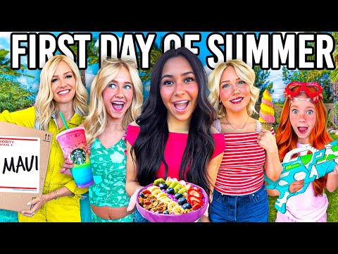 FiRST DAY OF SUMMER MORNING ROUTiNE 2025!! ⛱️ ☀️ 🍉