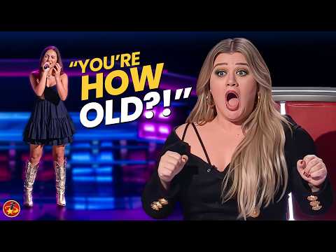 Teen Singers with Voices Beyond Their Years SHOCK the Coaches in Blind Auditions!