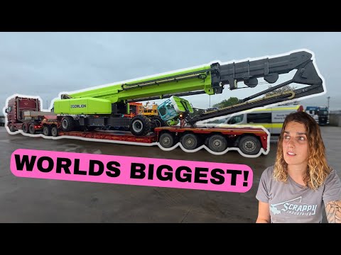 Moving a MASSIVE 270FT Boom Lift!!!