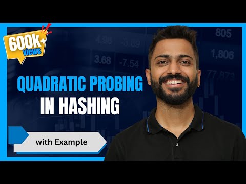 L-6.6: Quadratic Probing in Hashing with example