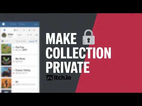 Hide Your Itch.io Collection from Public View (Quick Guide 2026)