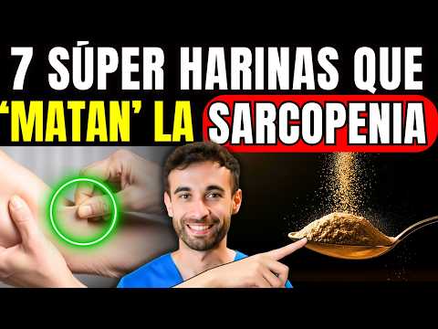 Una cucharada de esta SÚPER-HARINA reconstruye los MÚSCULOS y recupera la ENERGÍA pasados los 60