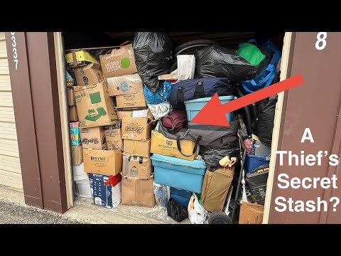 A thiefs storage locker? what will we find?!?