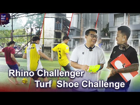 Rhino နဲ့ SWAT-E ပူးပေါင်းပြီး ဘောလုံးကန်နေတဲ့သူတွေကို Challenge လုပ်ကြည့်တဲ့အခါ...