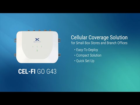 CEL-FI GO G43 Multi-Operator Cellular Coverage Solution