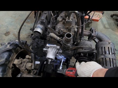 대동트랙터 L2201 워터펌프 교환작업!