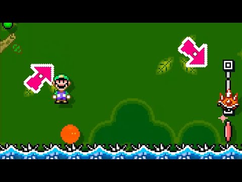 Back to more REALLY easy Alpharad levels (Super Alpharad World 2) - Super Mario Maker 2