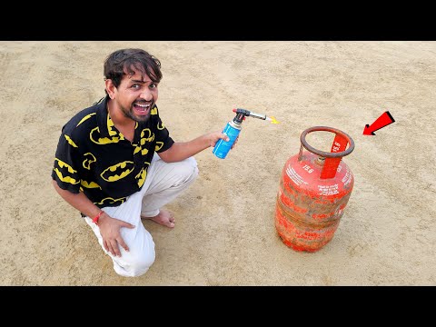 Experiment With LPG Gas Tank....☠️ | 100% Real 