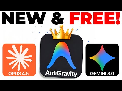 Google Antigravity Gemini 3.0 + FREE Opus 4.5 is INSANE!