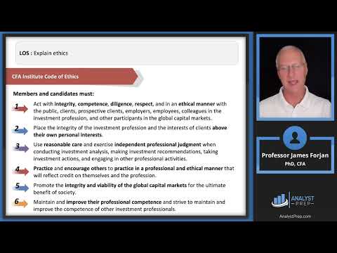 Ethics and Trust in the Investment Profession (2024/2025 Level I CFA® Exam – Ethics – Module 1)
