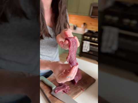 Venison Jerky Recipe (in description ✨) #venisonrecipe #venison #jerky