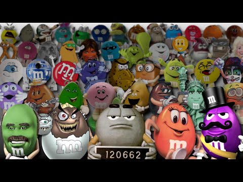 How Many Unique M&M's Characters Exist?