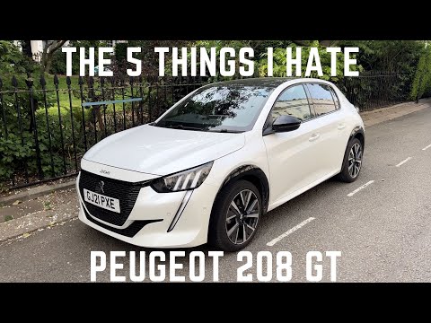 5 THINGS I HATE ABOUT THE 2022 PEUGEOT 208 GT REVIEW!!! HOW DID THIS WIN CAR OF THE YEAR?!?!