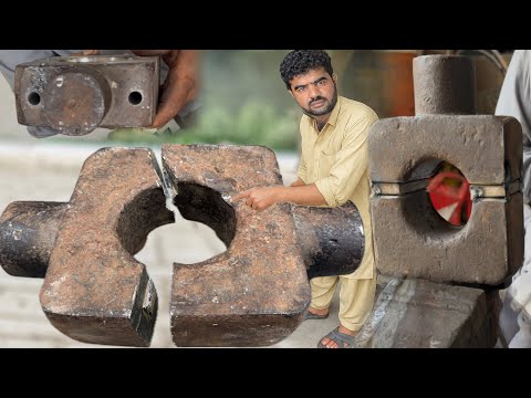 The Unpredictable Repairing A Broken Tractor Hook From Antique Iron Piece // Must See This Repairing