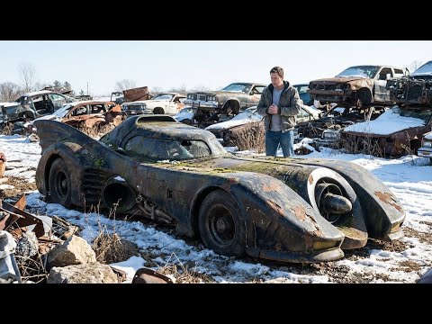 ASMR Car Restoration | 1989 Batmobile (Superhero Car) Full Rebuild From Worn to Showroom Iconic