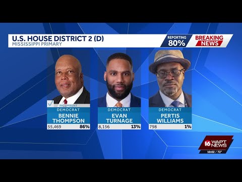 Bennie Thompson wins Democratic primary
